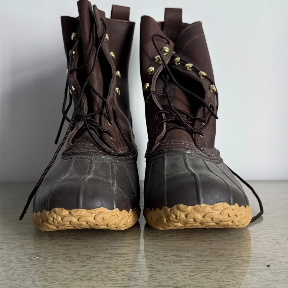 L.L. Bean Men's Brown Hunting Boots Size 10 W